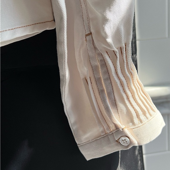 “MAAC LONDON” WESTERN INSPIRED HARLEY ECRU TOP! NEW WITH TAGS! Size S. - Picture 9 of 9